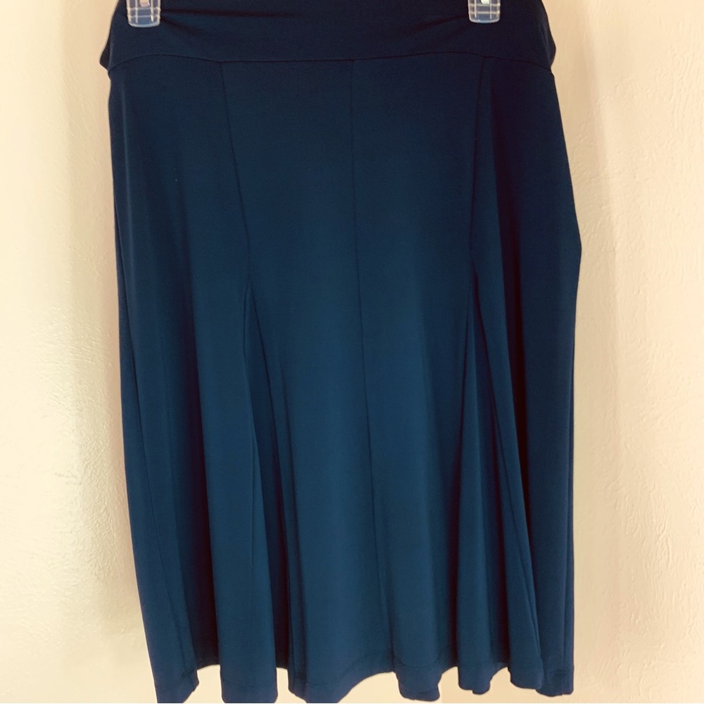 Blue full skirt